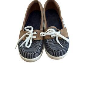 Keds Glimmer Women's Ortholite Moc Toe Boat Shoes